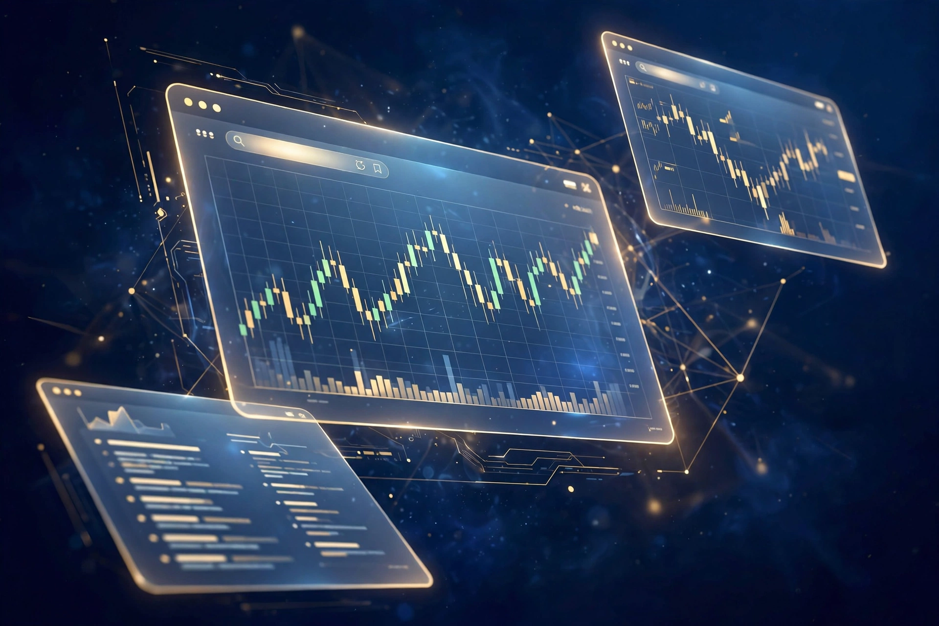 Operating financial news and investment websites